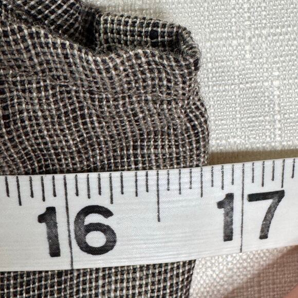 FLAX 100% Linen Dress Women's S Sleeveless Tank Lagenlook Hippie Artsy Summer - Picture 12 of 13